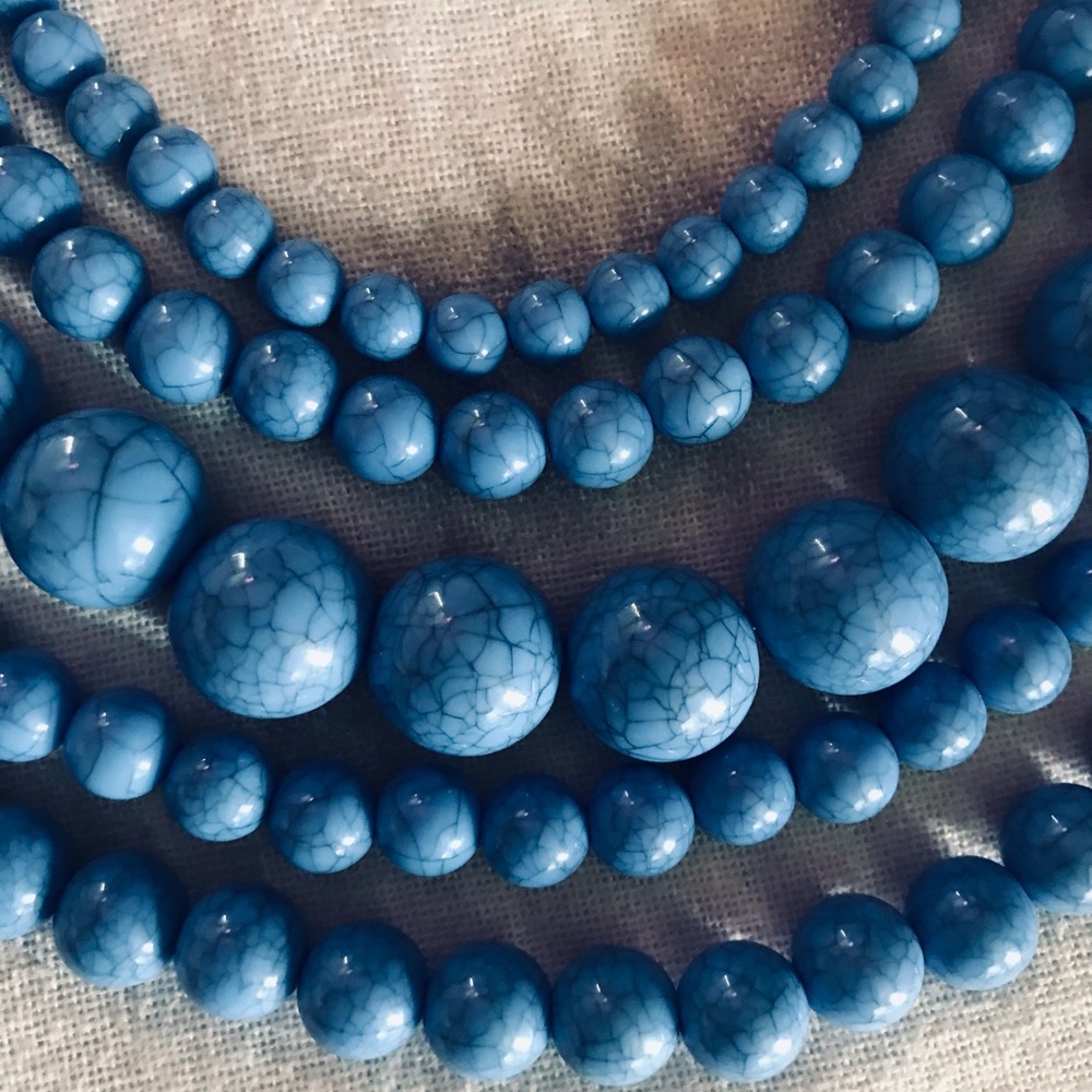 Handmade Blue Matinee